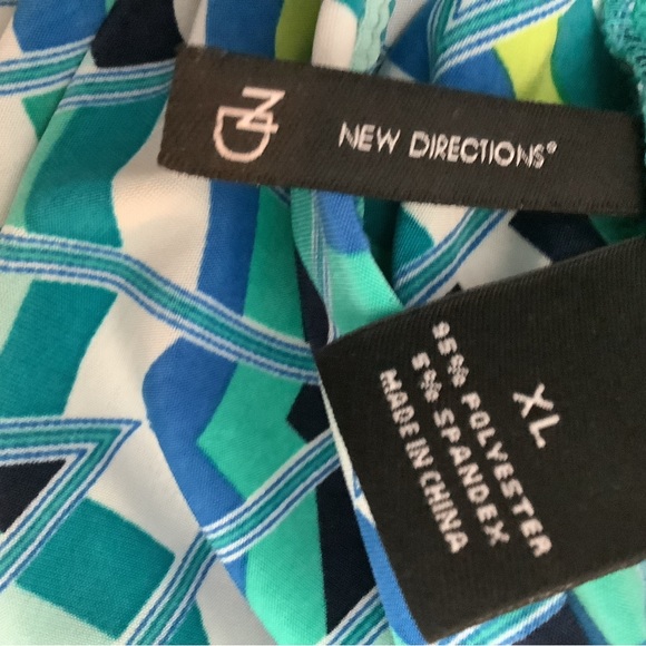 New Directions Womens XL ASYMMETRICAL Hemline skirt - Picture 4 of 4